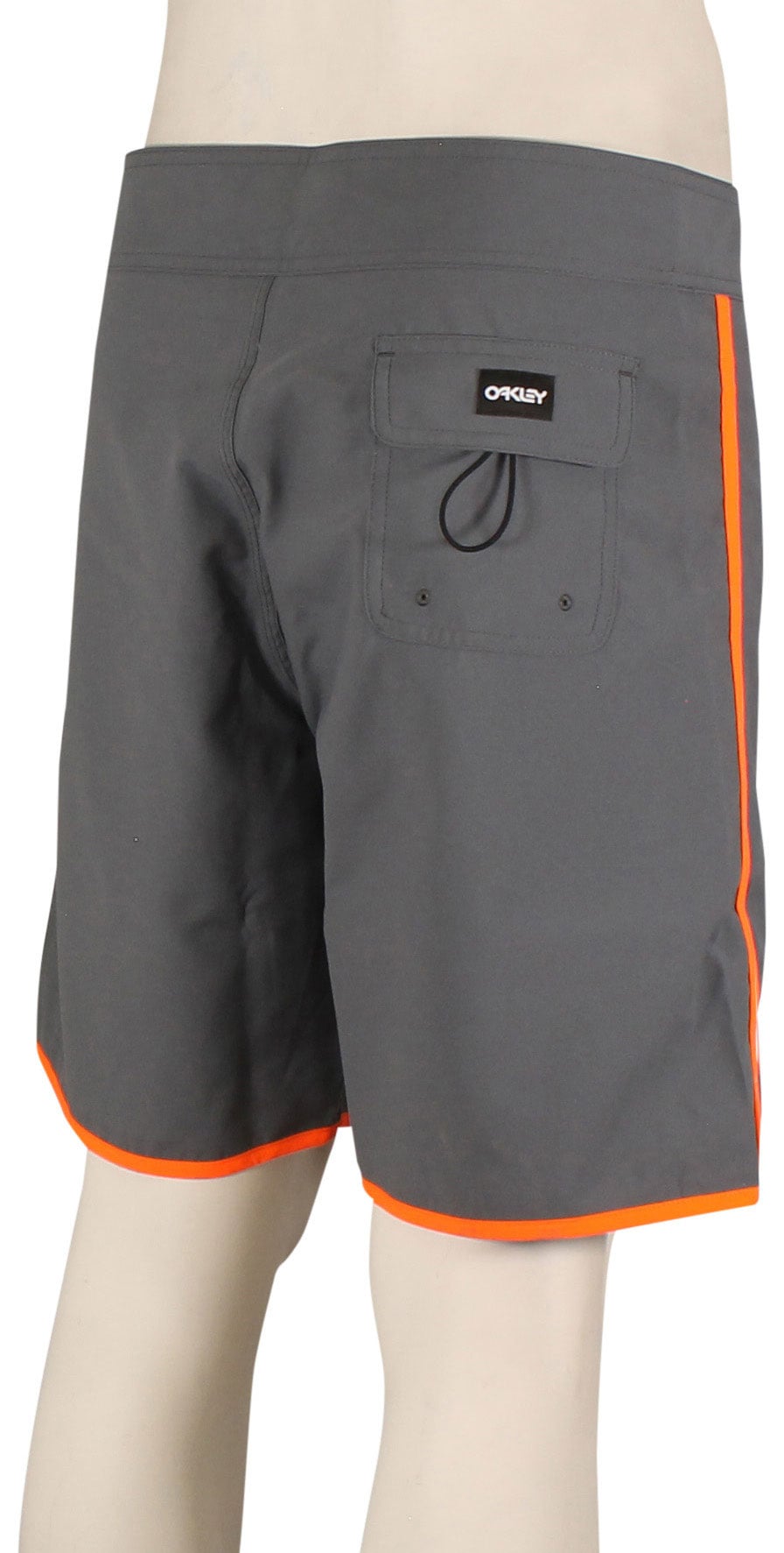 Oakley Solid Crest Boardshorts - Uniform Grey – back view