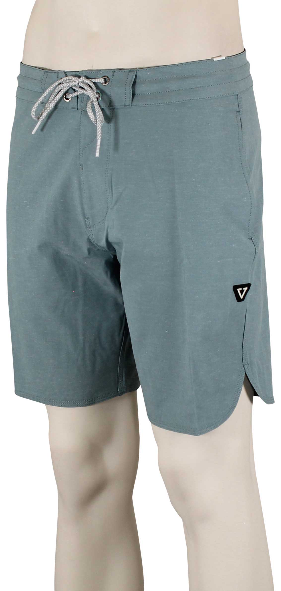 Vissla Stoke'm 17.5" Boardshorts - Light Slate