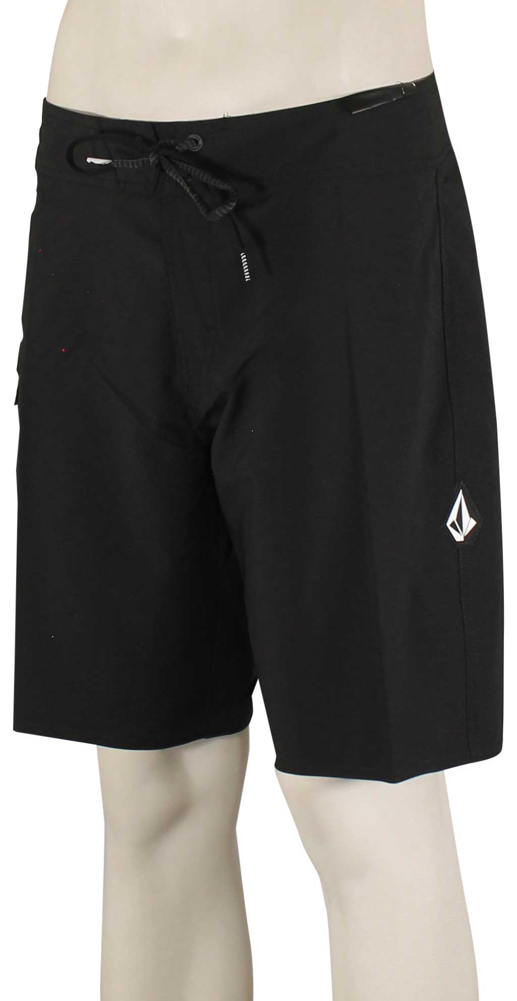 Volcom Lido Solid Mod-Tech 20" Boardshorts - Black
