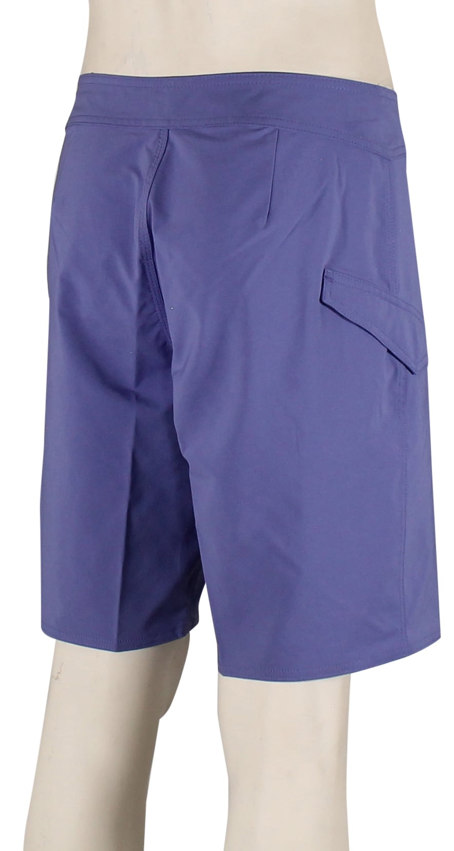 Volcom Lido Solid Mod-Tech 20" Boardshorts - Ballpoint Blue – back view