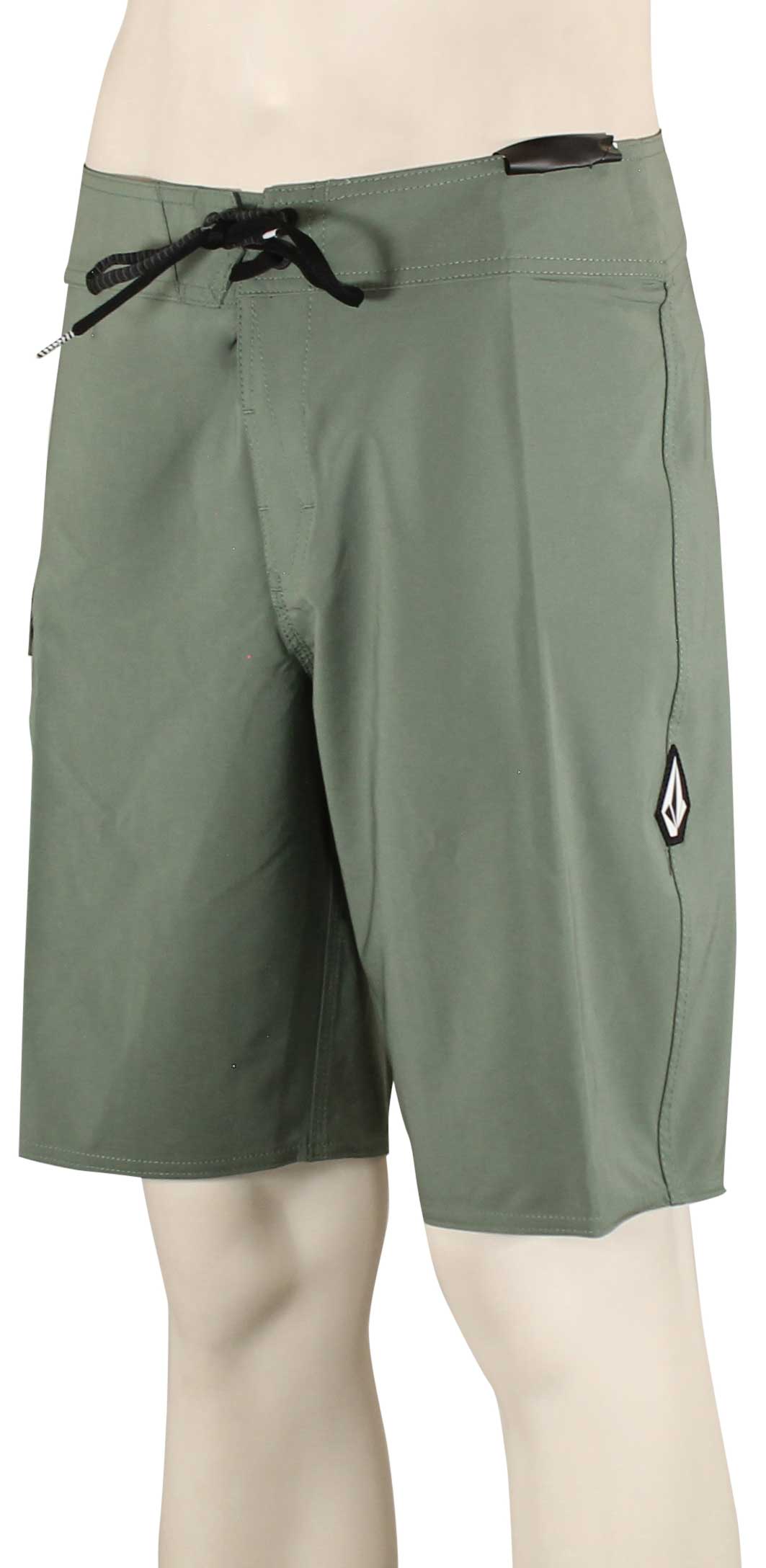 Volcom Lido Solid Mod-Tech 20" Boardshorts - Light Olive