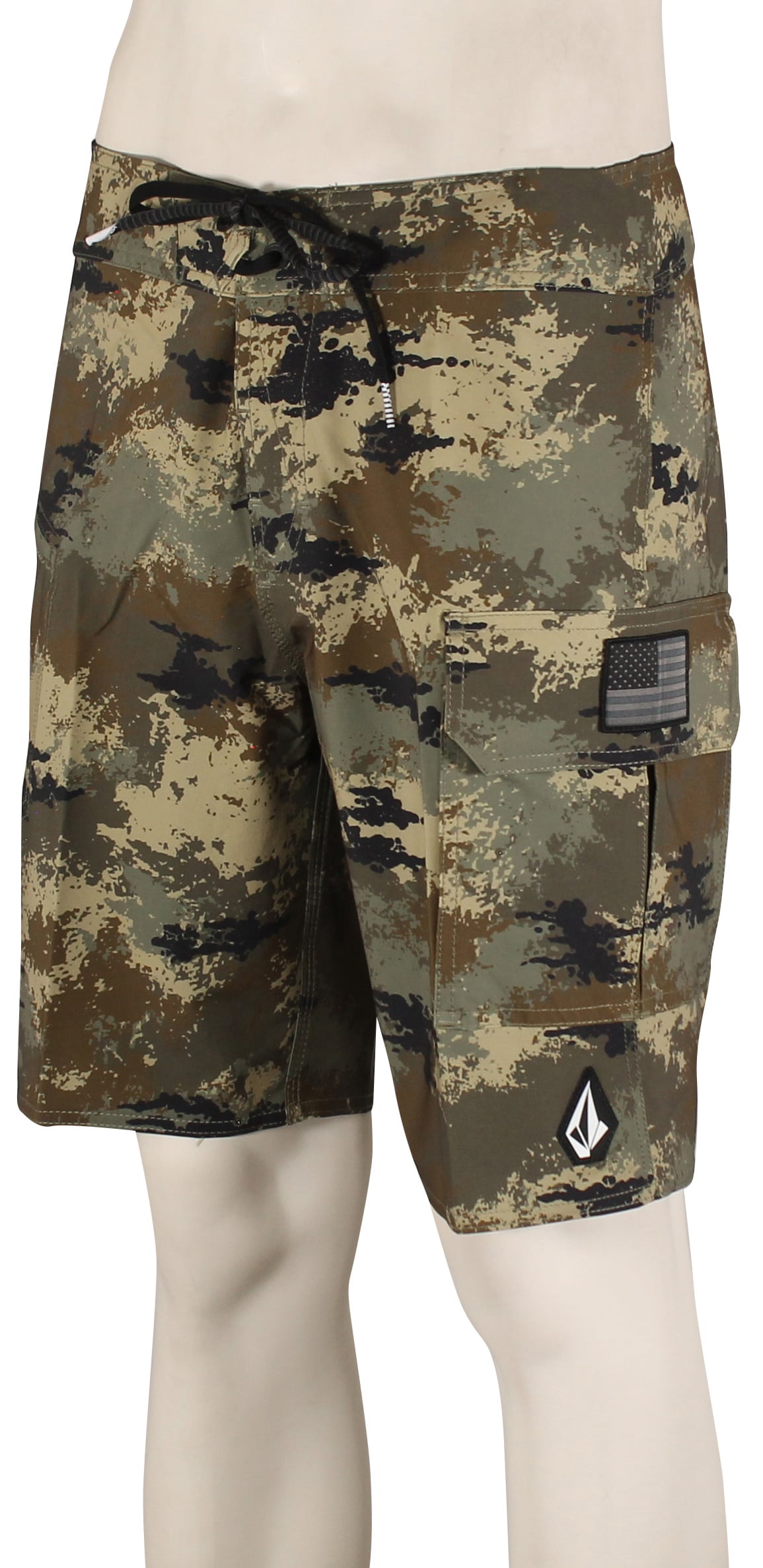 Volcom 4th Preemo Mod 20" Boardshorts - Green Camo