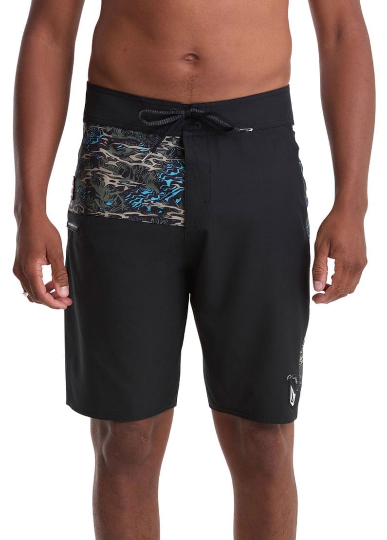 Volcom Parillo Mod 21" Men's Boardshorts - Black