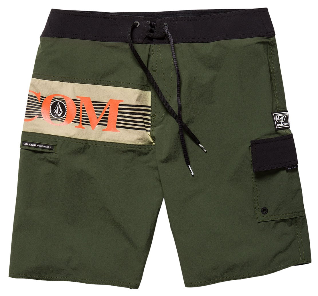 Volcom Liberator Mod 20" Men's Boardshorts - Squadron Green