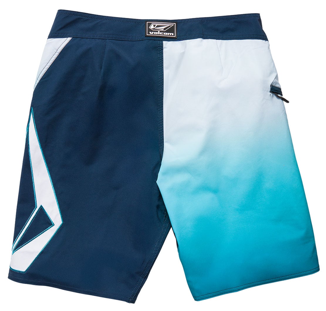 Volcom Foster Mod-Tech 21" Men's Boardshorts - Blue – back view