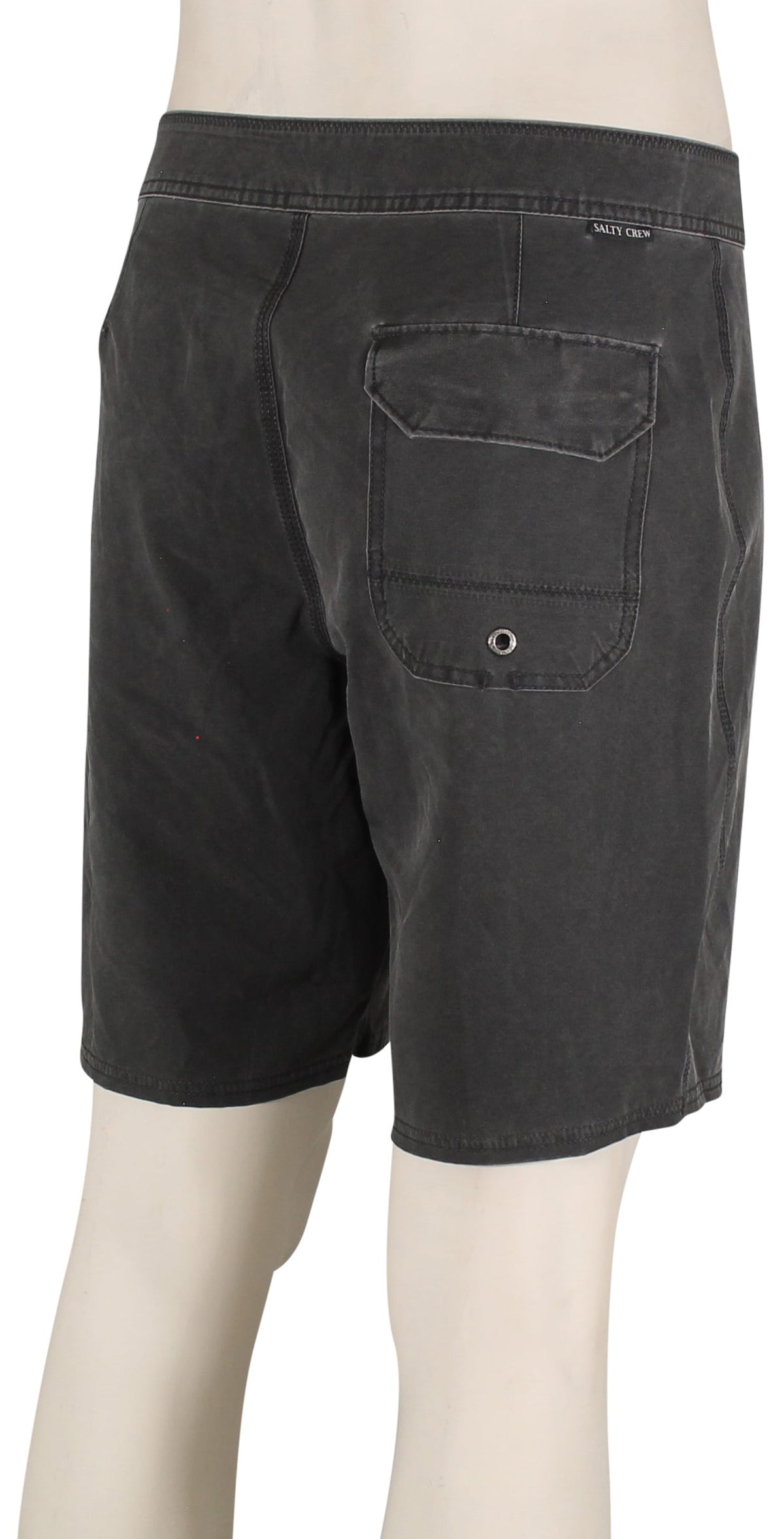 Salty Crew Seadog 19" Boardshorts - Black – back view
