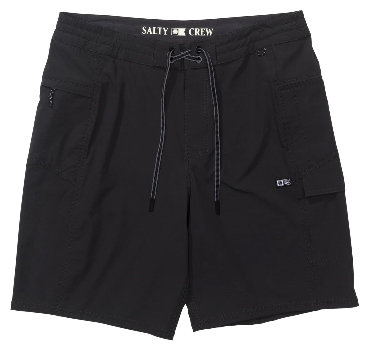 Salty Crew Flagship 19" Men's Boatshorts - Pirate Black