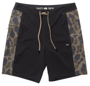 Salty Crew Flagship 20" Men's Boardshorts - Sand Camo