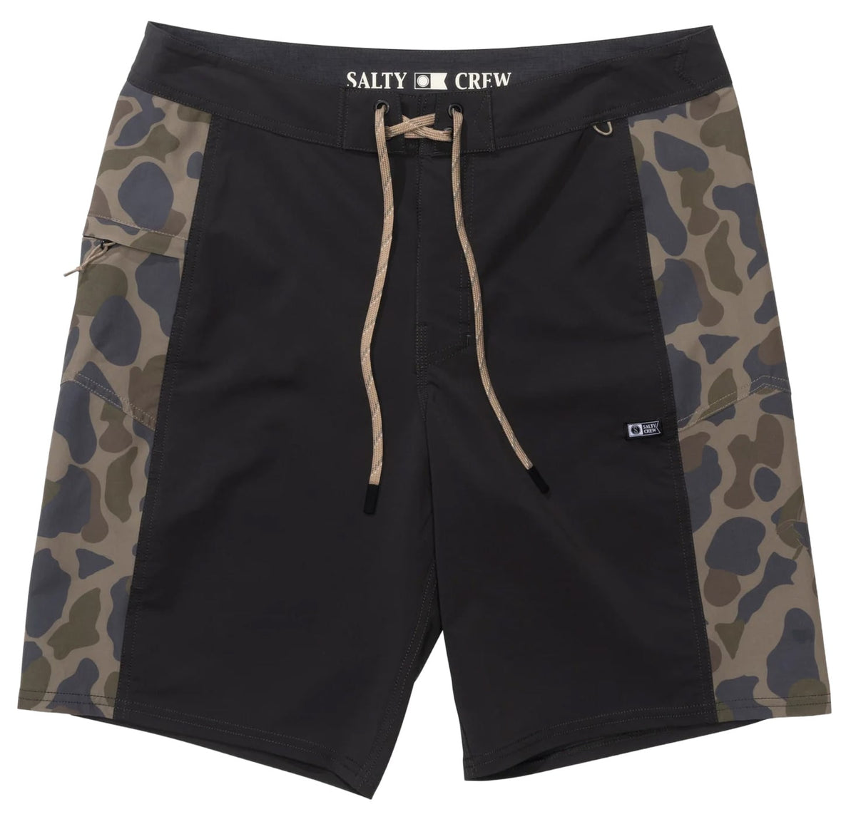 Salty Crew Flagship 20" Men's Boardshorts - Sand Camo