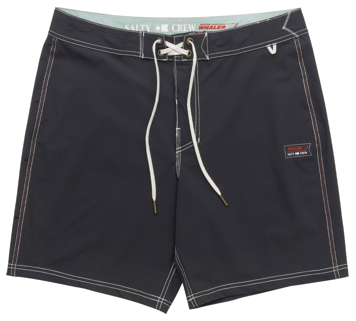 Salty Crew Whaler 18.5" Men's Boardshorts - Black