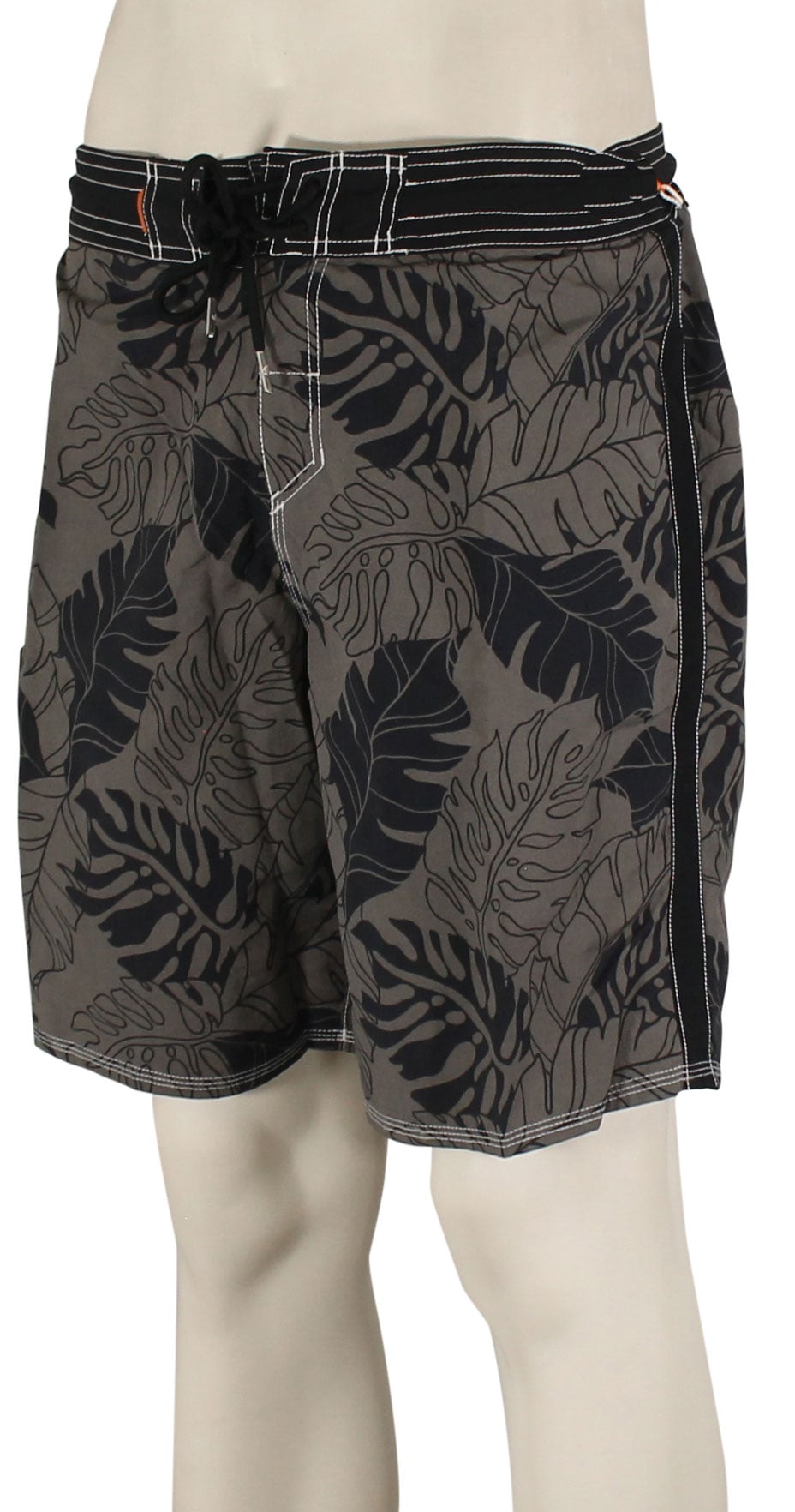 Quiksilver Waterman Throwback Print 19" Boardshorts - Black Throwback