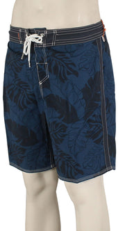 Quiksilver Waterman Throwback Print 19" Boardshorts - Ensign Blue Throwback