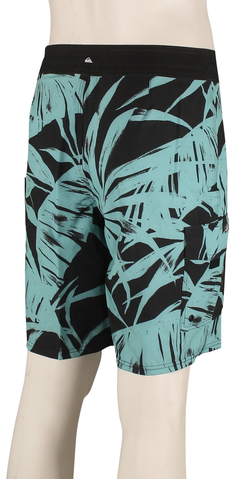 Quiksilver Waterman Nature Made Boardshorts - Mercury Sherpa – back view