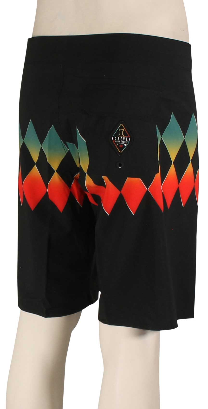 Billabong Andy Irons Tribong Pro 19" Boardshorts - Rasta – back view