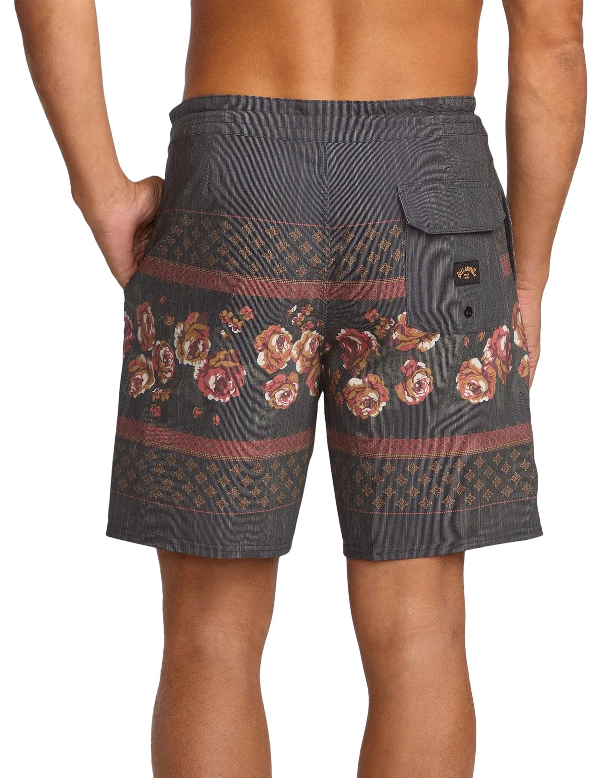 Billabong Sundays Lo Tide 19" Boardshorts - Phantom – back view