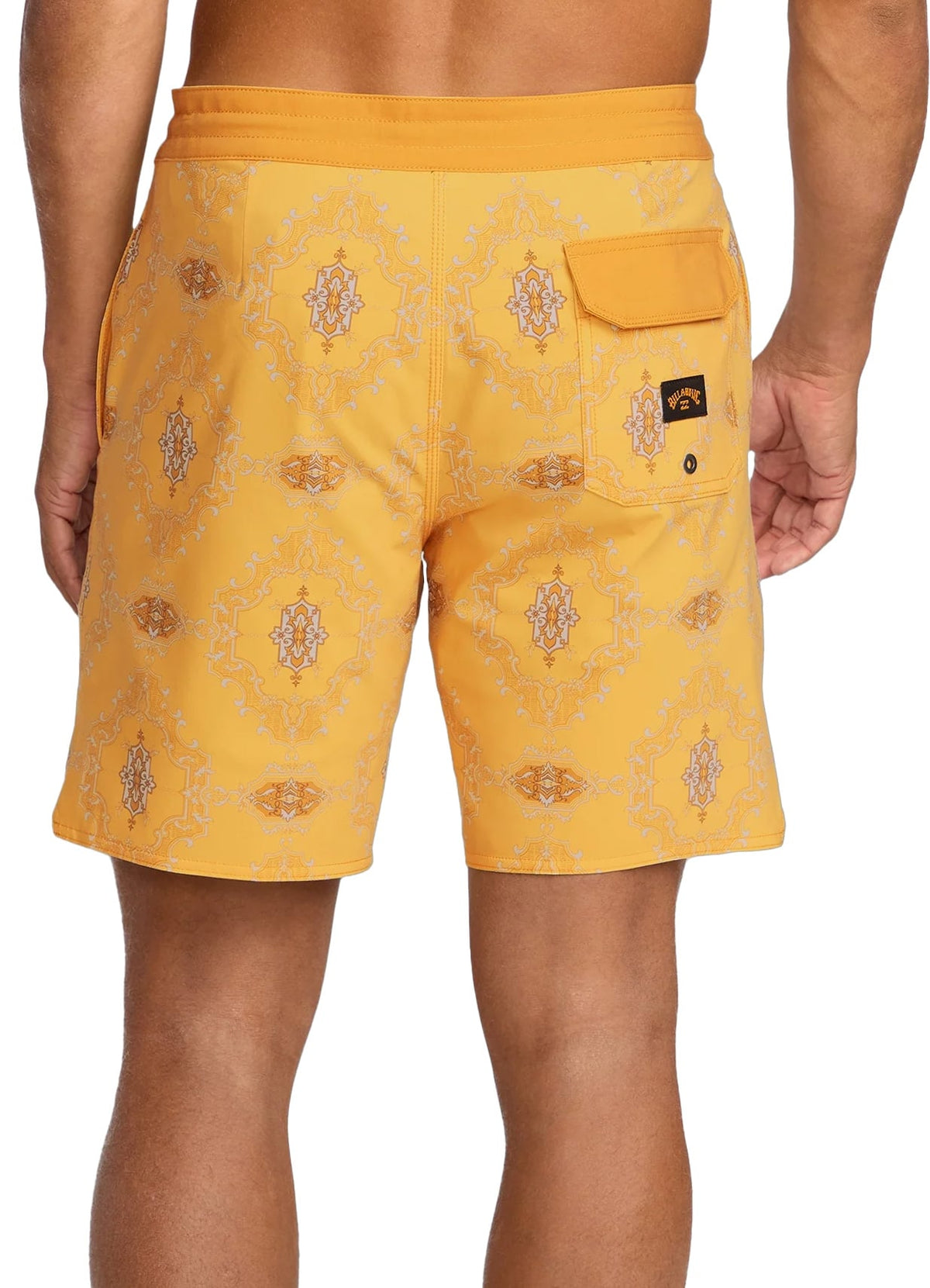 Billabong Good Times Lo Tide 17.5" Boardshorts - Dust Yellow – back view