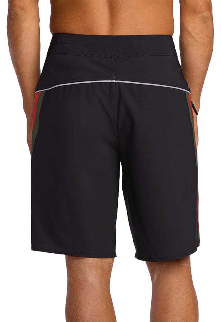 Billabong Straddie Pro Hawaii 20" Boardshorts - Rasta – back view