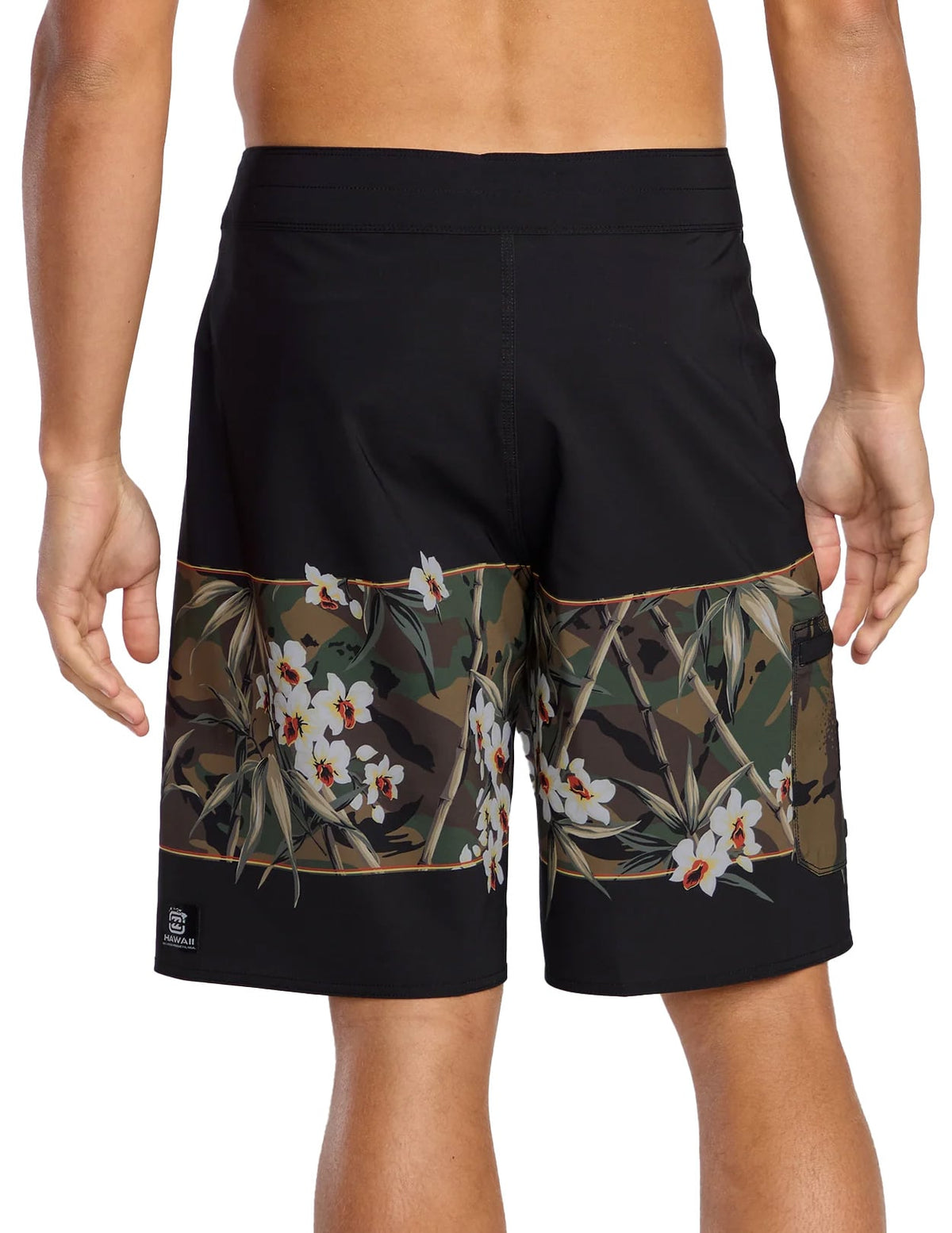 Billabong Lowers Pro Hawaii 17.5" Boardshorts - Black – back view