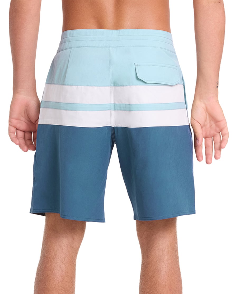Billabong Momentum Lo Tide 18.5" Men's Boardshorts - Fog – back view