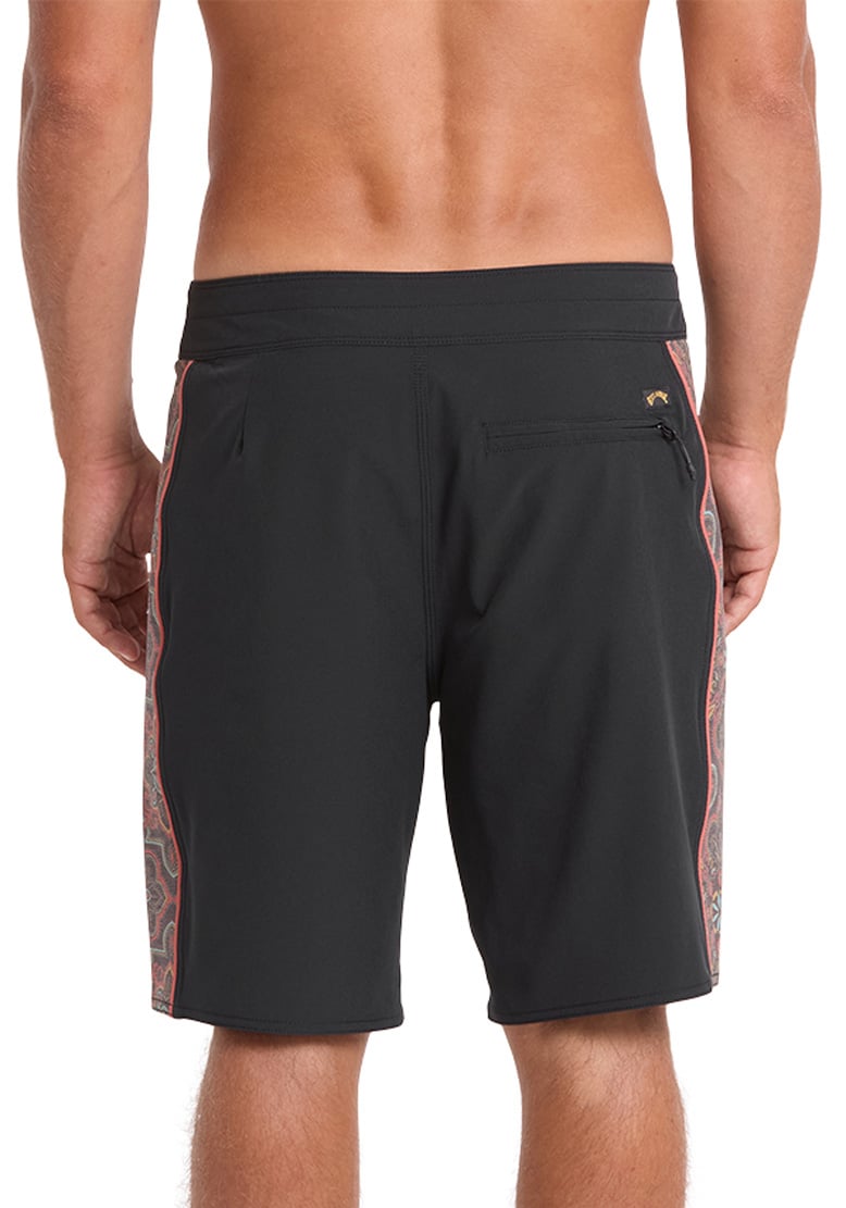 Billabong D Bah Pro 18.5" Men's Boardshorts - Black – back view