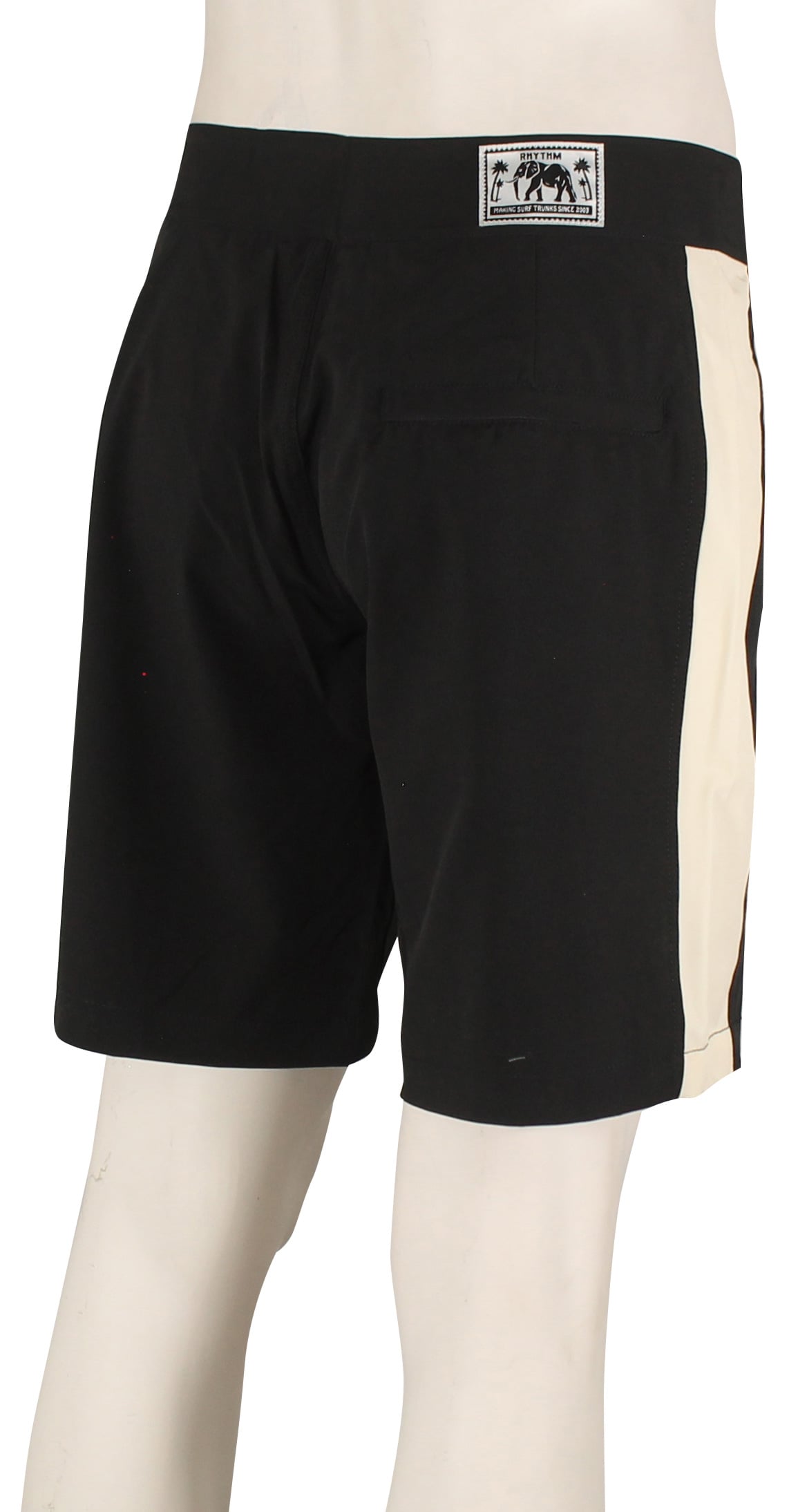 Rhythm Core 18.5" Boardshorts - White – back view