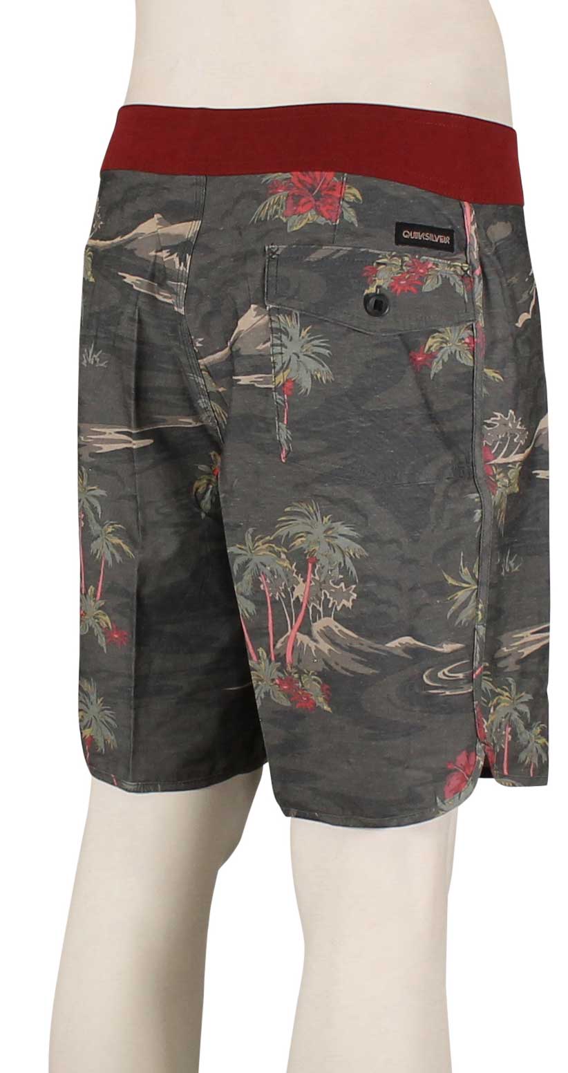 Quiksilver Hempstretch Scallop Boardshorts - Tarmac