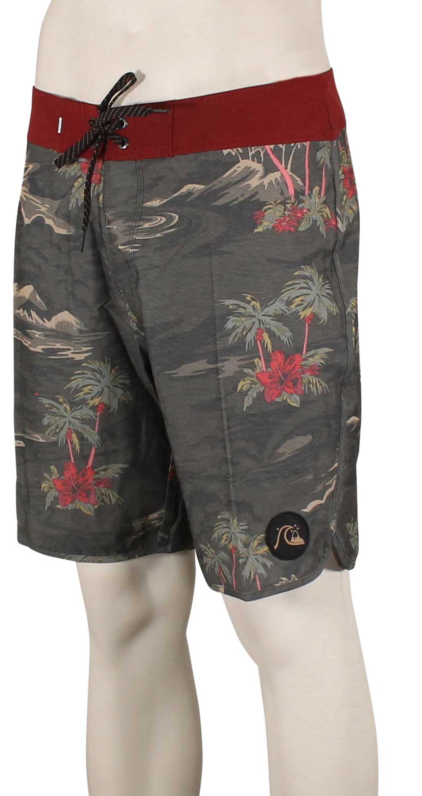 Quiksilver Hempstretch Scallop Boardshorts - Tarmac