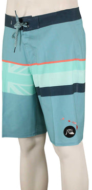 Quiksilver Surfsilk Faded Stripe Boardshorts - Delph Blue