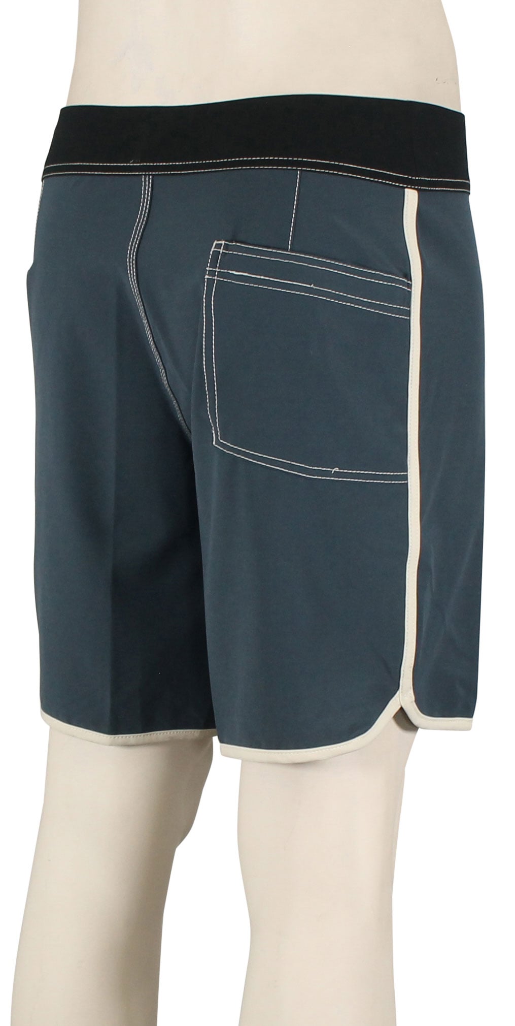 Quiksilver Original Scallop Boardshorts - Midnight Navy – back view