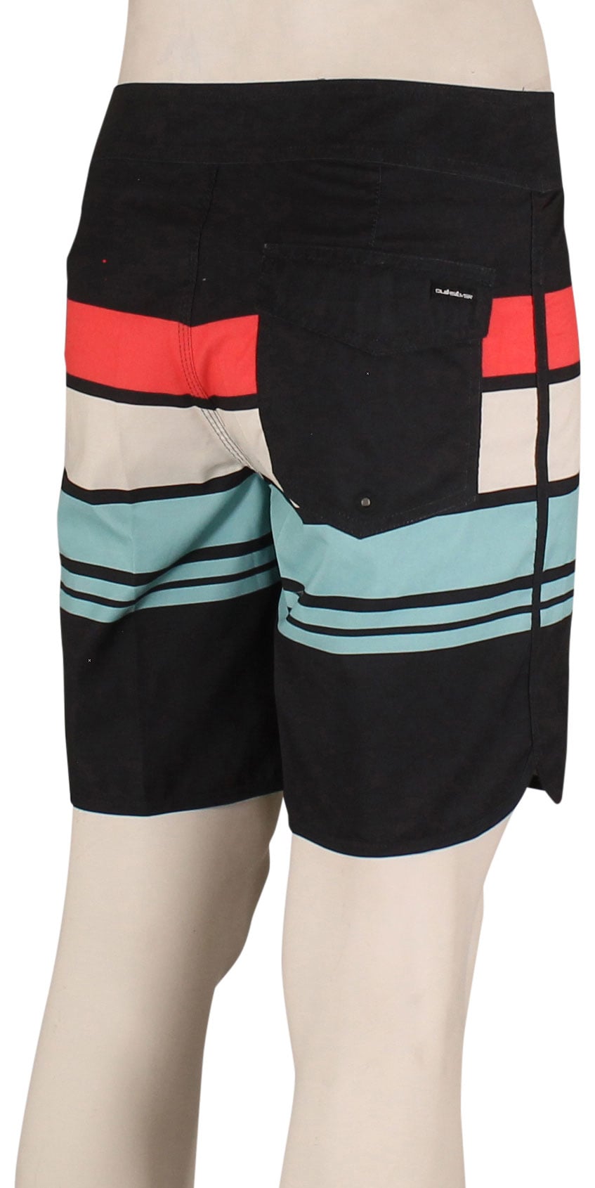 Quiksilver Everyday Stripe 19" Boardshorts - Black – back view