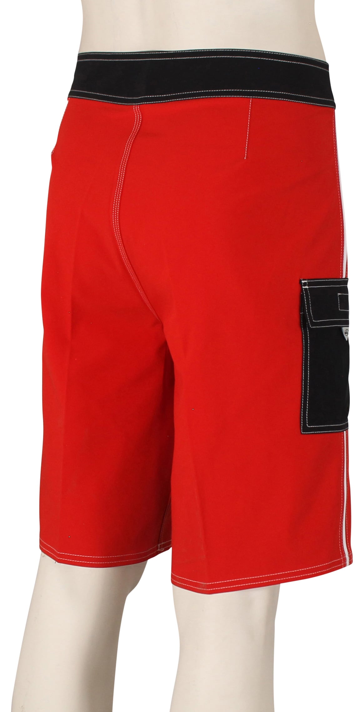 Quiksilver Saturn Solid 21" Boardshorts - Salsa – back view