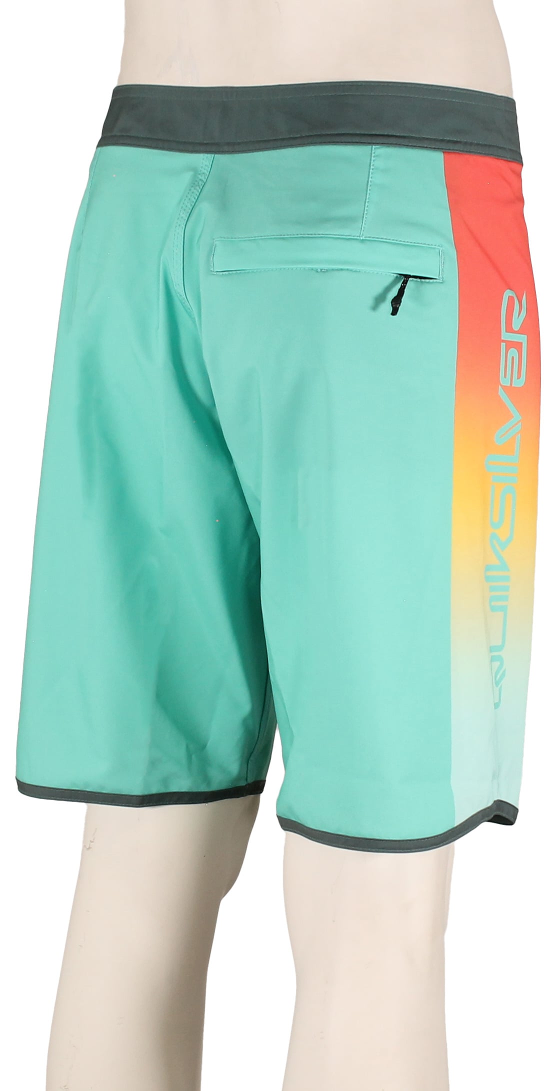 Quiksilver Surfsilk Holmes 20" Boardshorts - Turquoise – back view