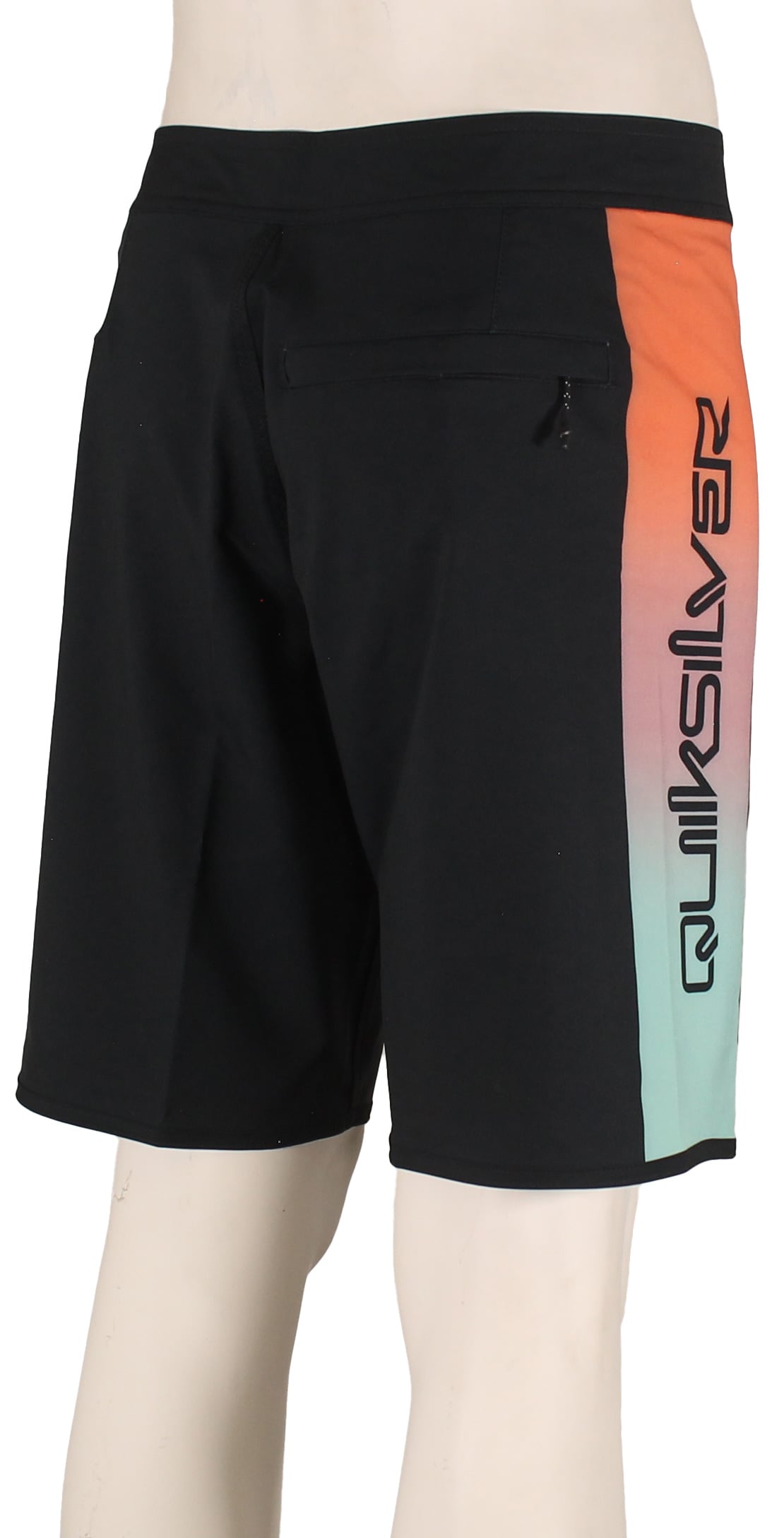 Quiksilver Surfsilk Holmes 20" Boardshorts - Black – back view