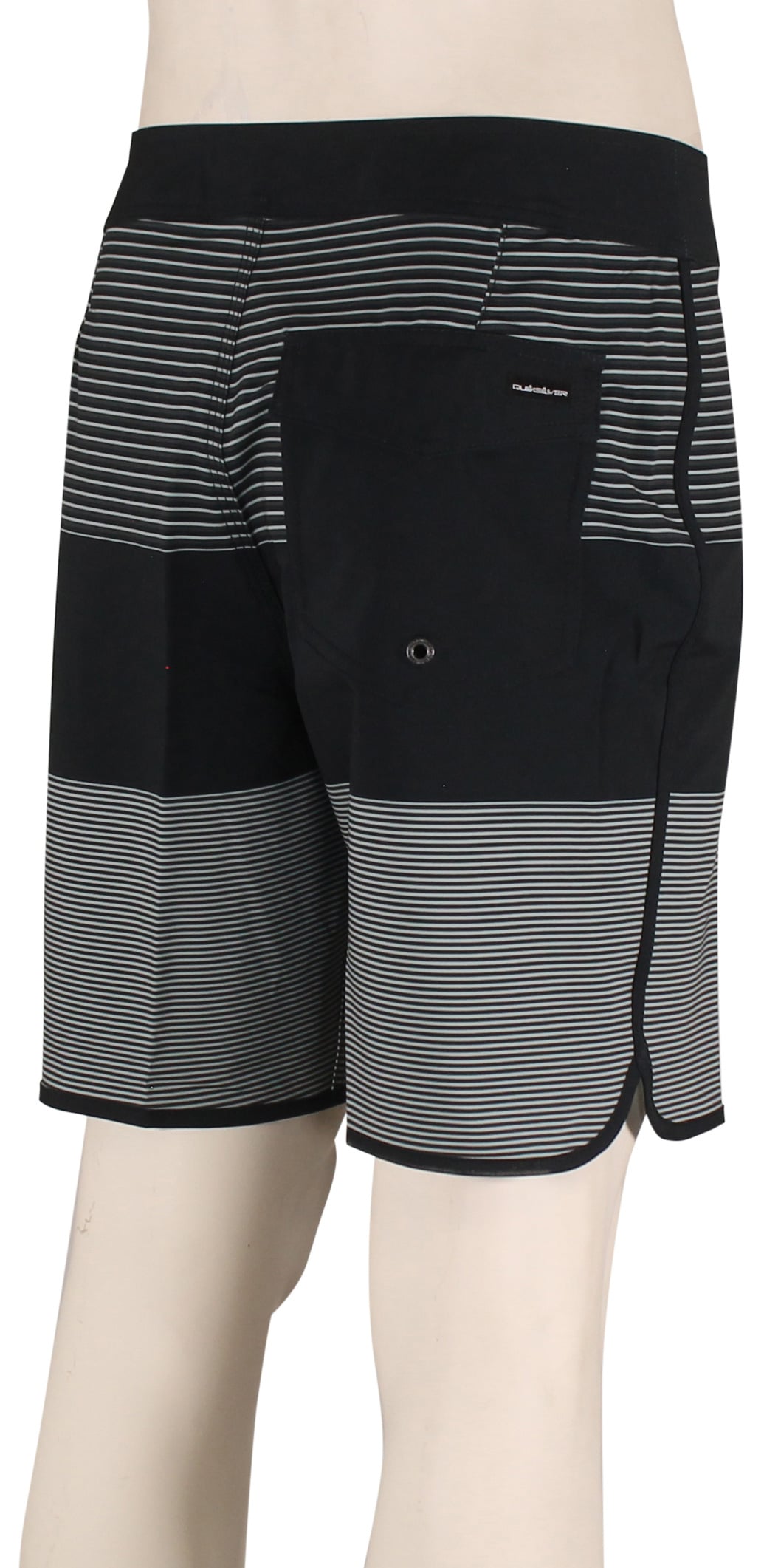 Quiksilver Surfsilk Tijuana 19" Boardshorts - Black – back view