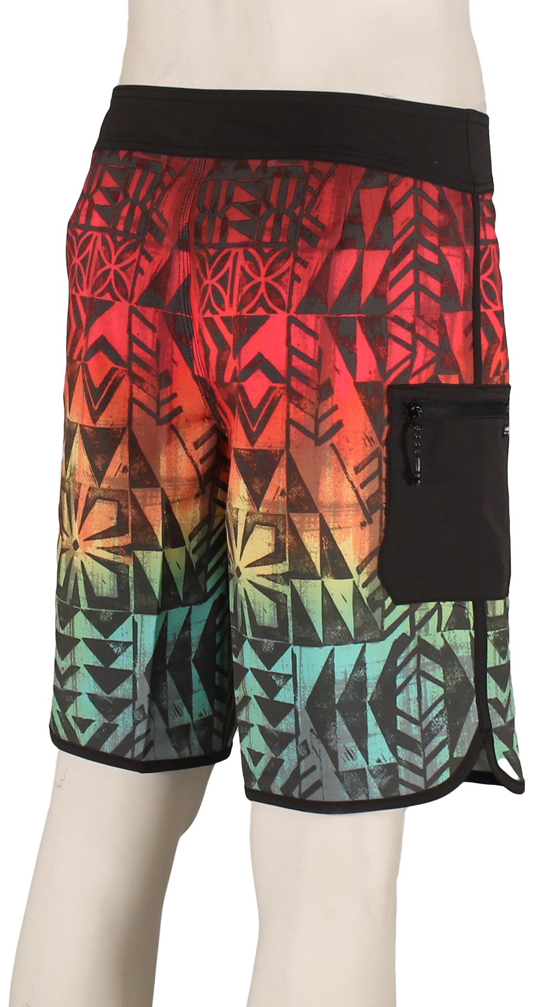 Quiksilver Surfsilk Hawaii Fade 20" Boardshorts - Coral – back view