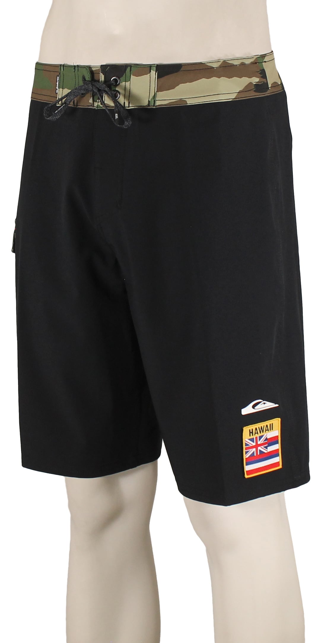 Quiksilver Surfsilk Hawaii 20" Boardshorts - Black / Camo