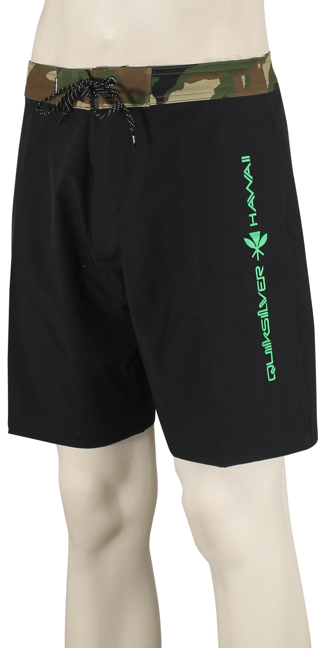 Quiksilver Surfsilk Hawaii Homegrown 20" Boardshorts - Black