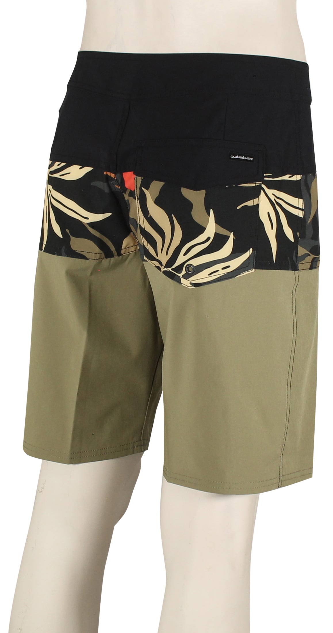 Quiksilver Surfsilk Panel 20" Boardshorts - Aloe – back view