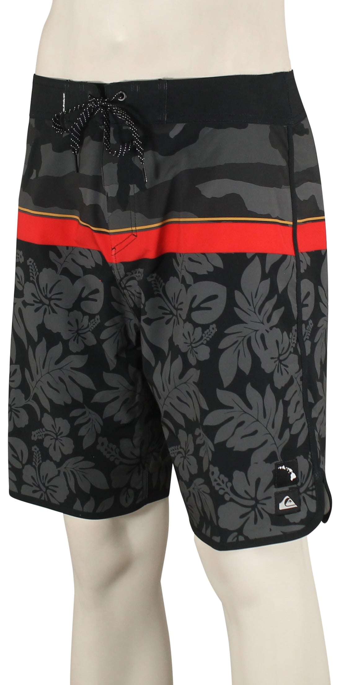 Quiksilver Surfsilk Hawaii Scallop 19" Boardshorts - Black