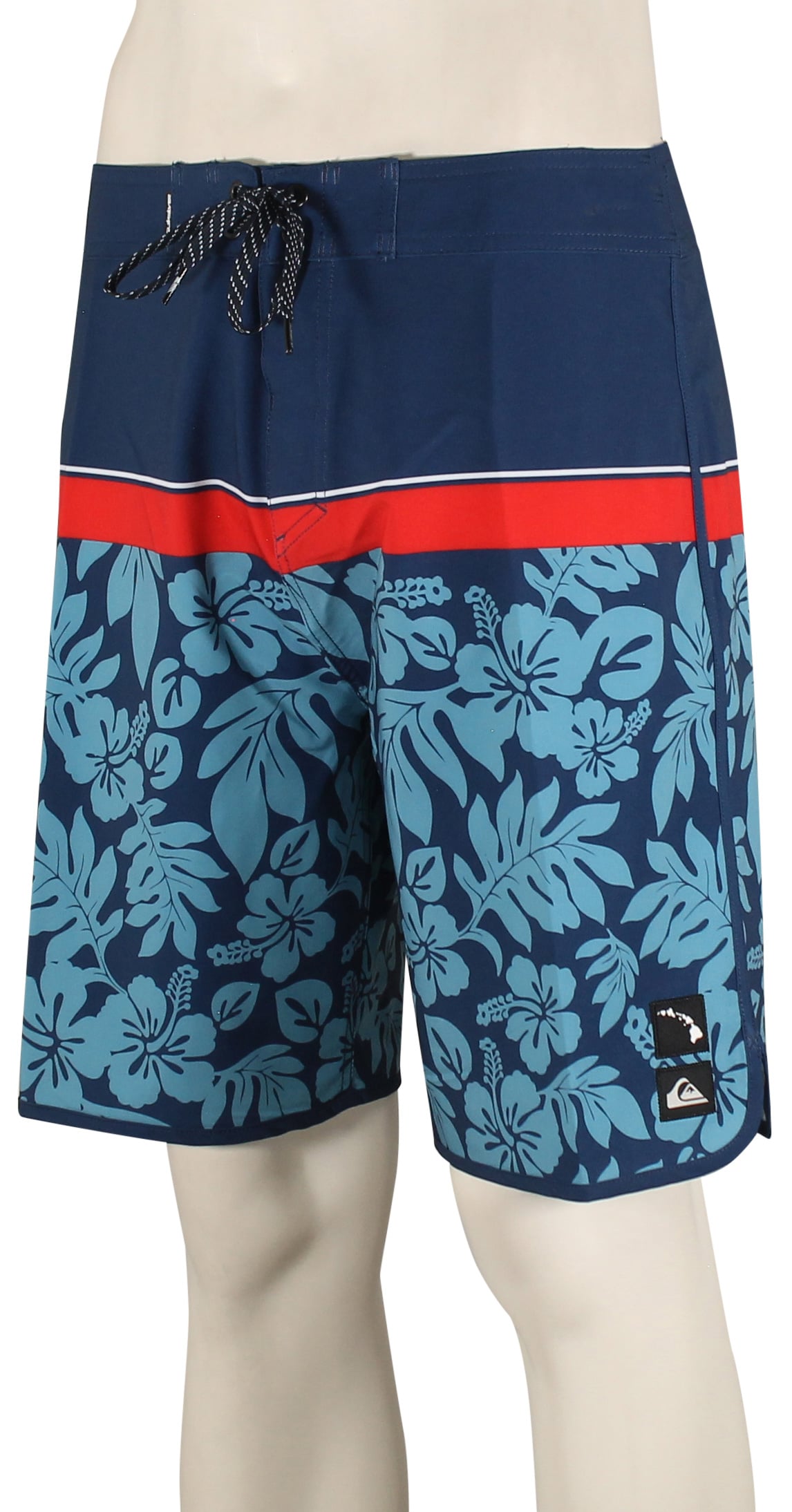 Quiksilver Surfsilk Hawaii Scallop 19" Boardshorts - Estate Blue
