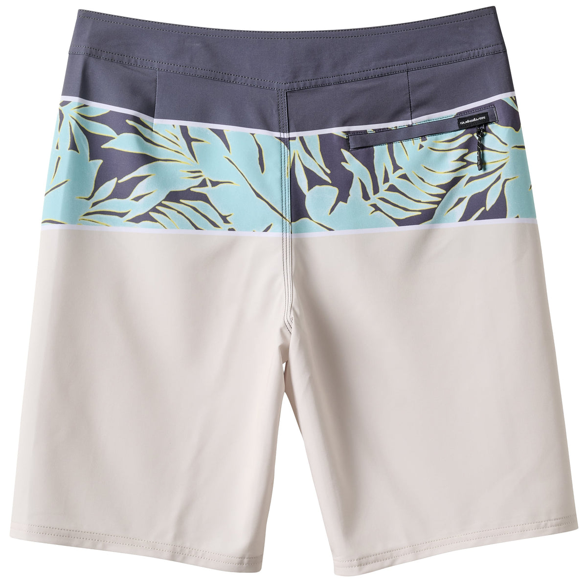 Quiksilver Surfsilk Panel 20" Boardshorts - Silver Birch – back view