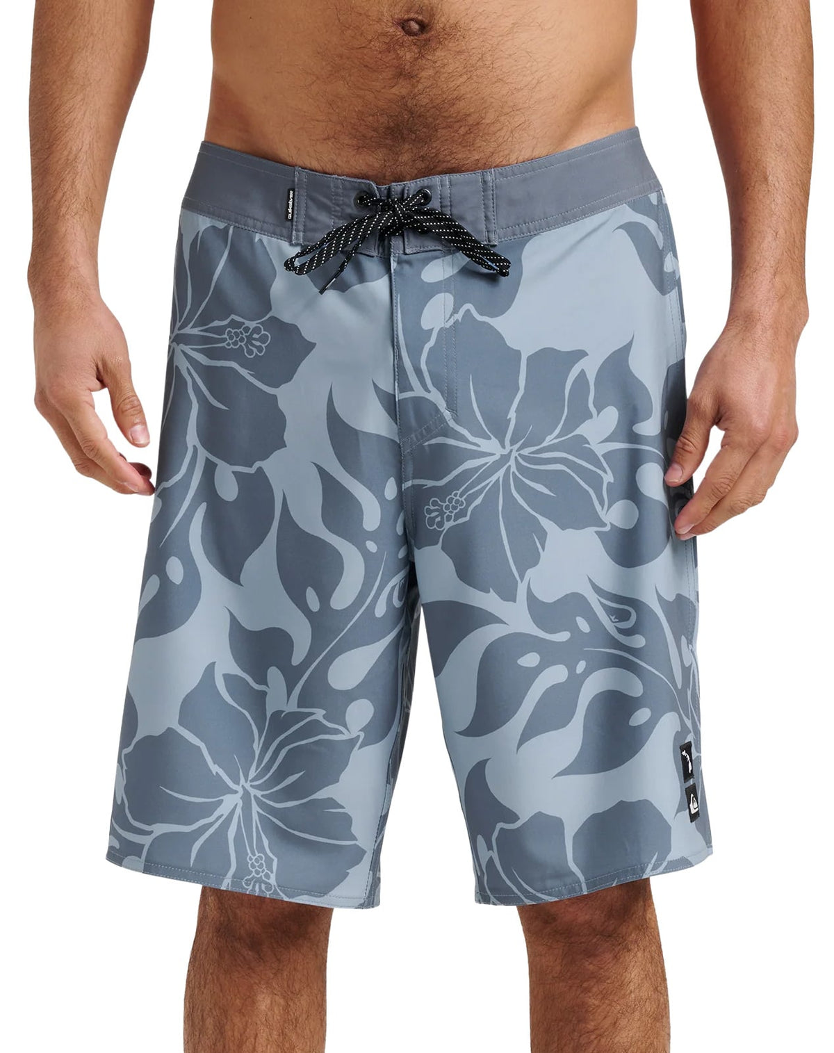 Quiksilver HI Biscus Straight 20" Boardshorts - China Blue