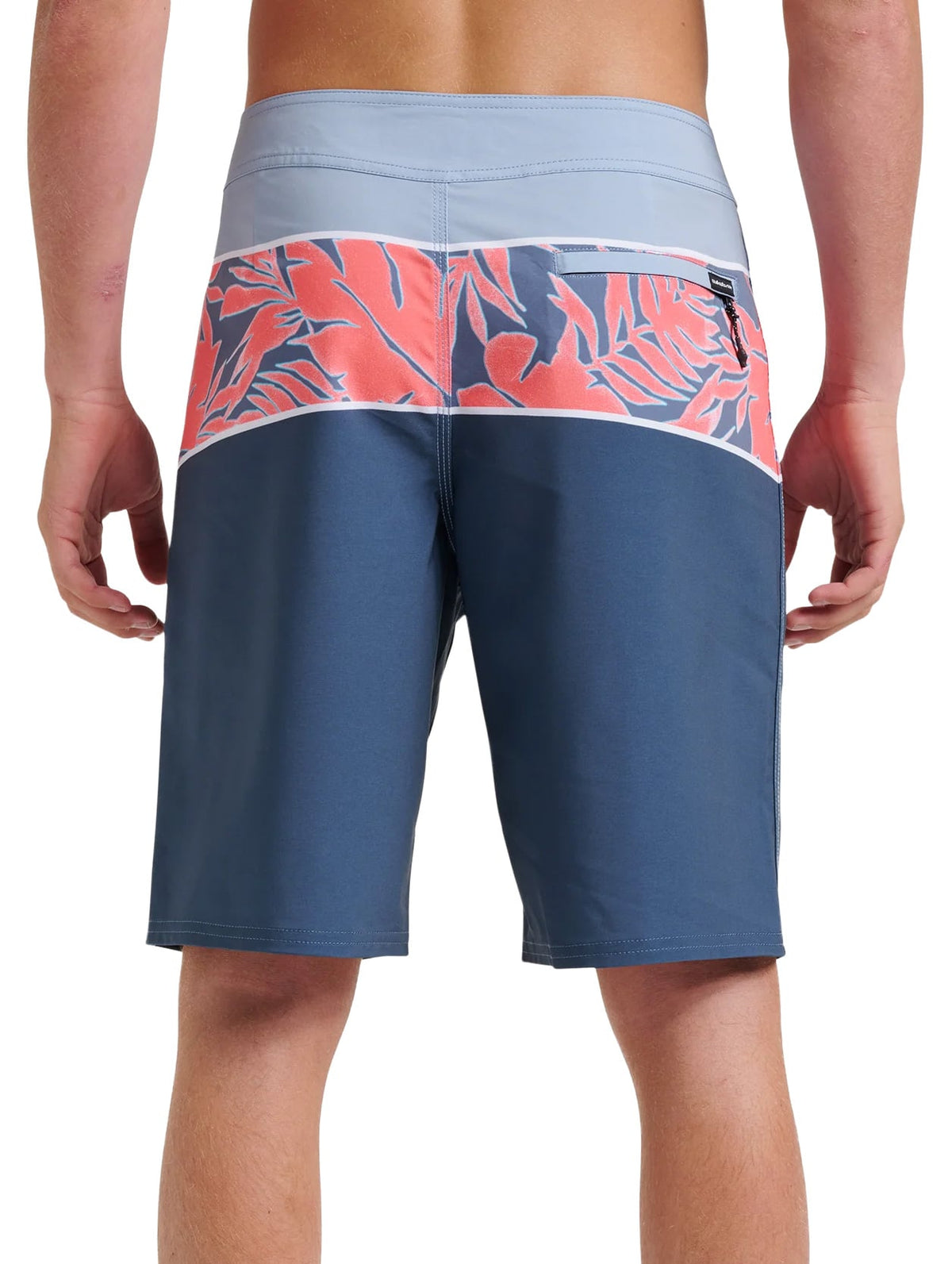 Quiksilver Surfsilk Panel 20" Boardshorts - Sargasso Sea – back view