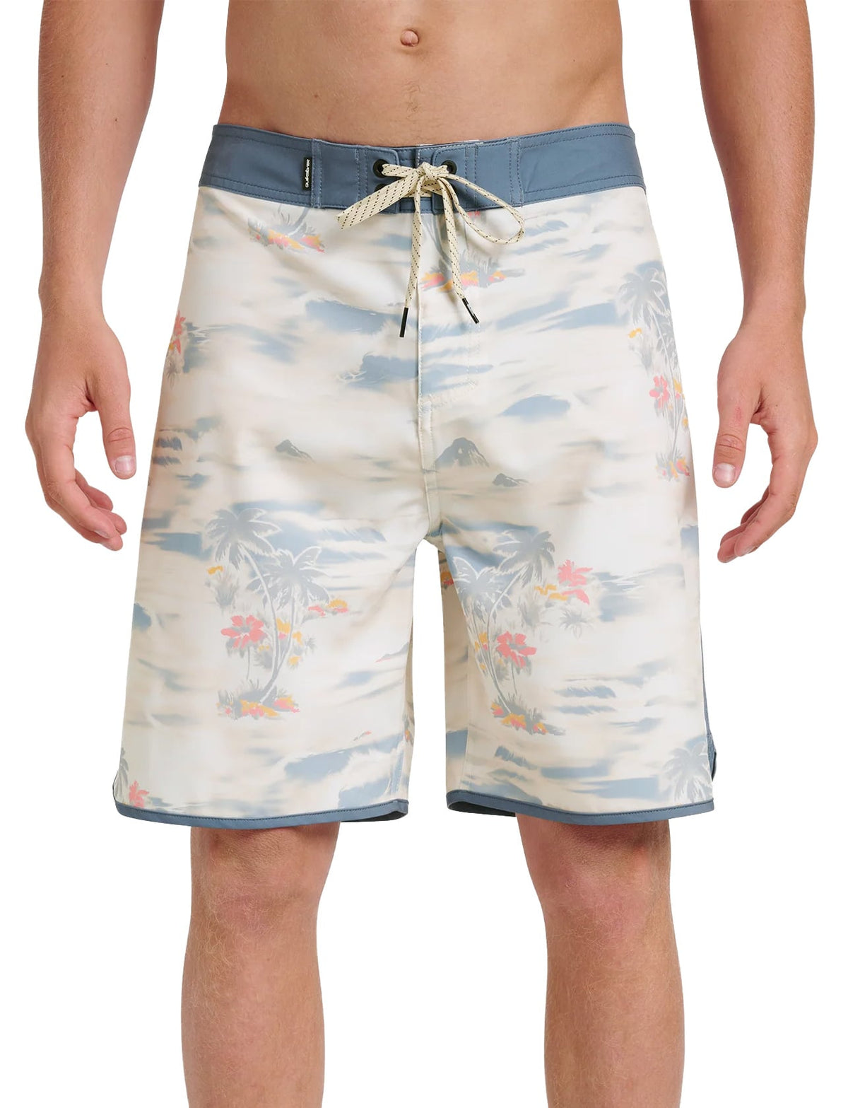 Quiksilver Surfsilk Tropical Surf 19" Boardshorts - Moonstruck