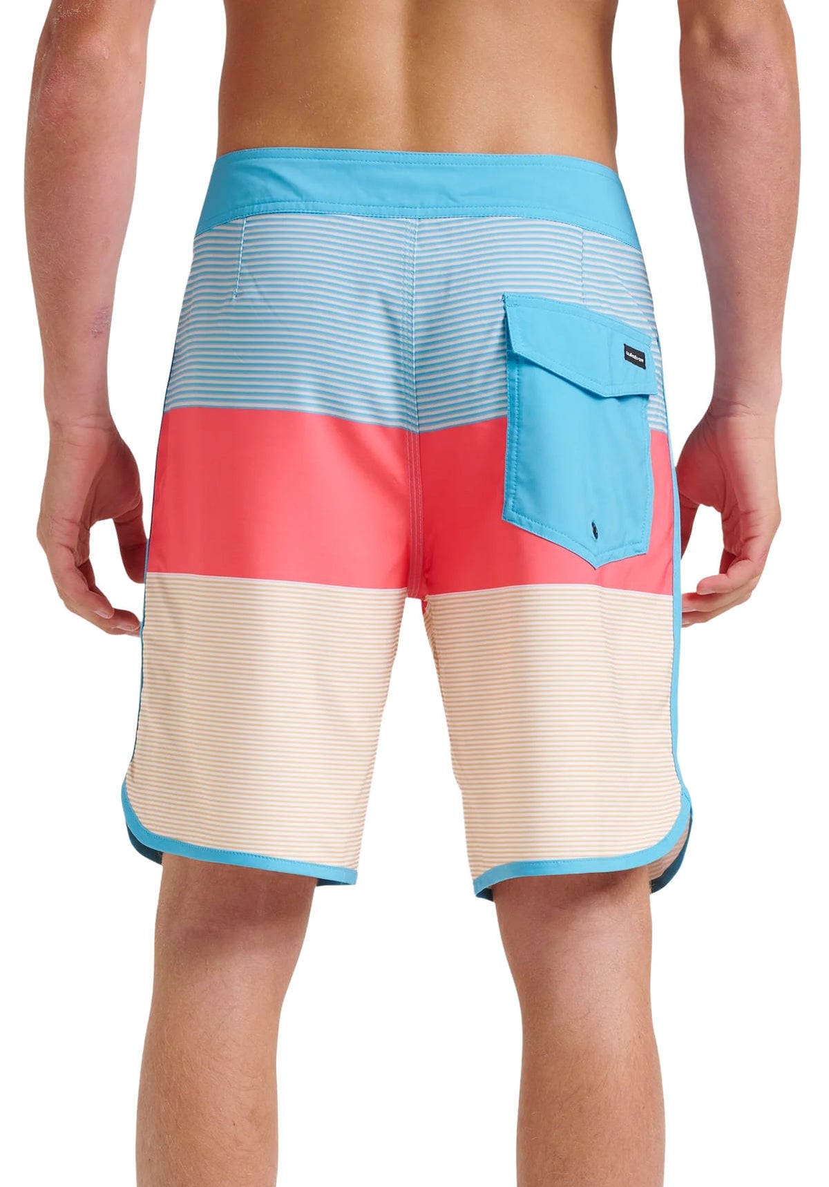 Quiksilver Surfsilk Tijuana 19" Boardshorts - Dubarry – back view