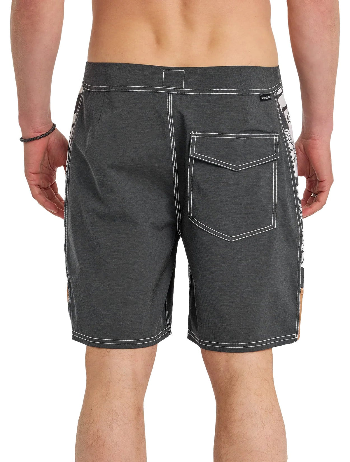 Quiksilver Original Arch 18" Men's Boardshorts - Black – back view