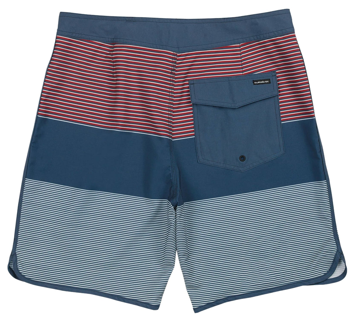Quiksilver Surfsilk Tijuana 19" Men's Boardshorts - Dark Denim – back view