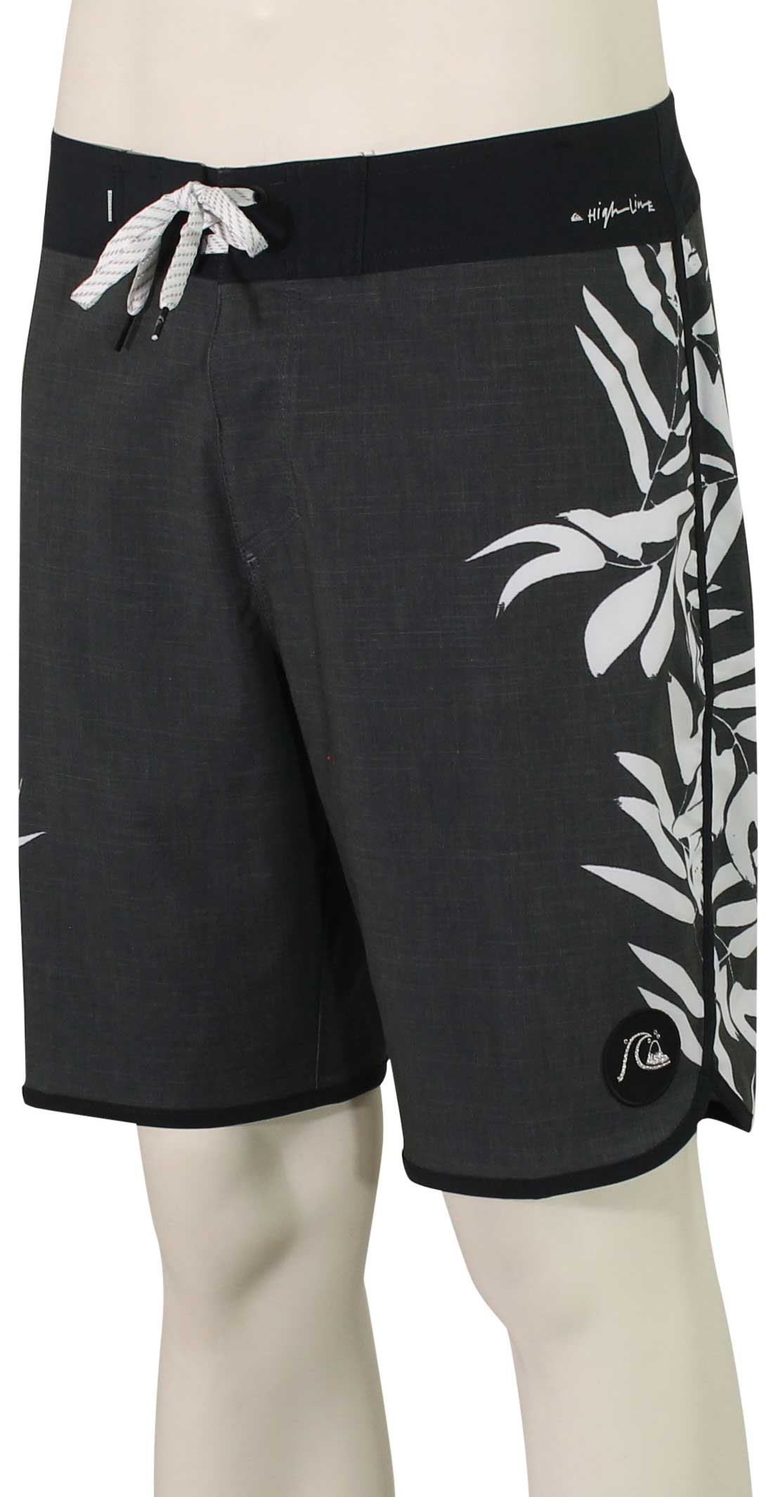 Quiksilver Highline Palm Out Boardshorts - Black