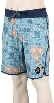 Quiksilver Surfsilk Hawaii Scallop 19" Boardshorts - Delph Blue