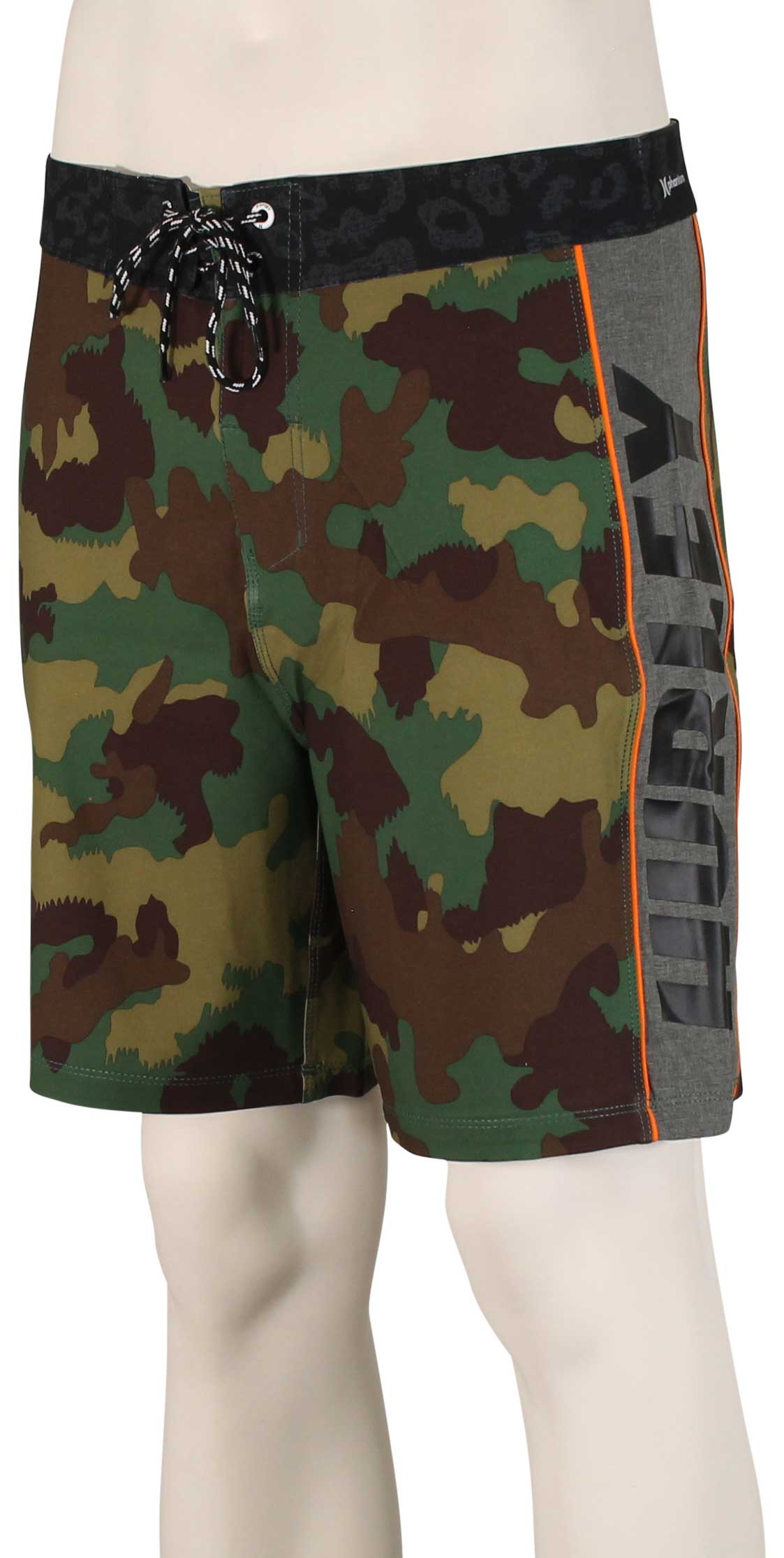 Hurley Phantom Fastlane Woodland 18" Boardshorts - Cargo Khaki